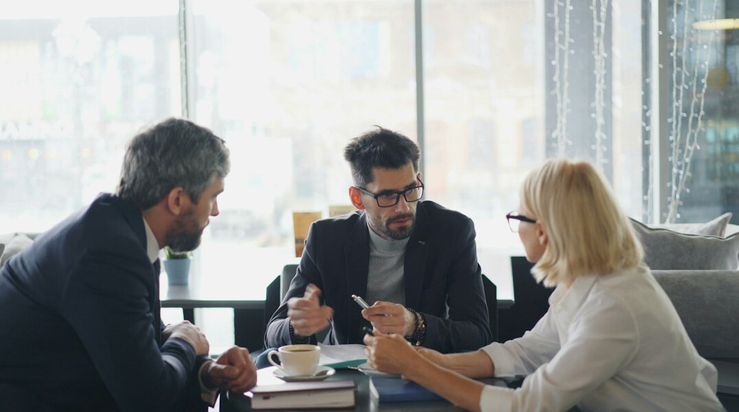 business team meeting