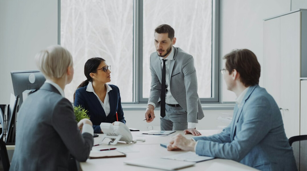 business team meeting